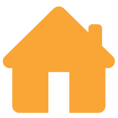 orange house icon